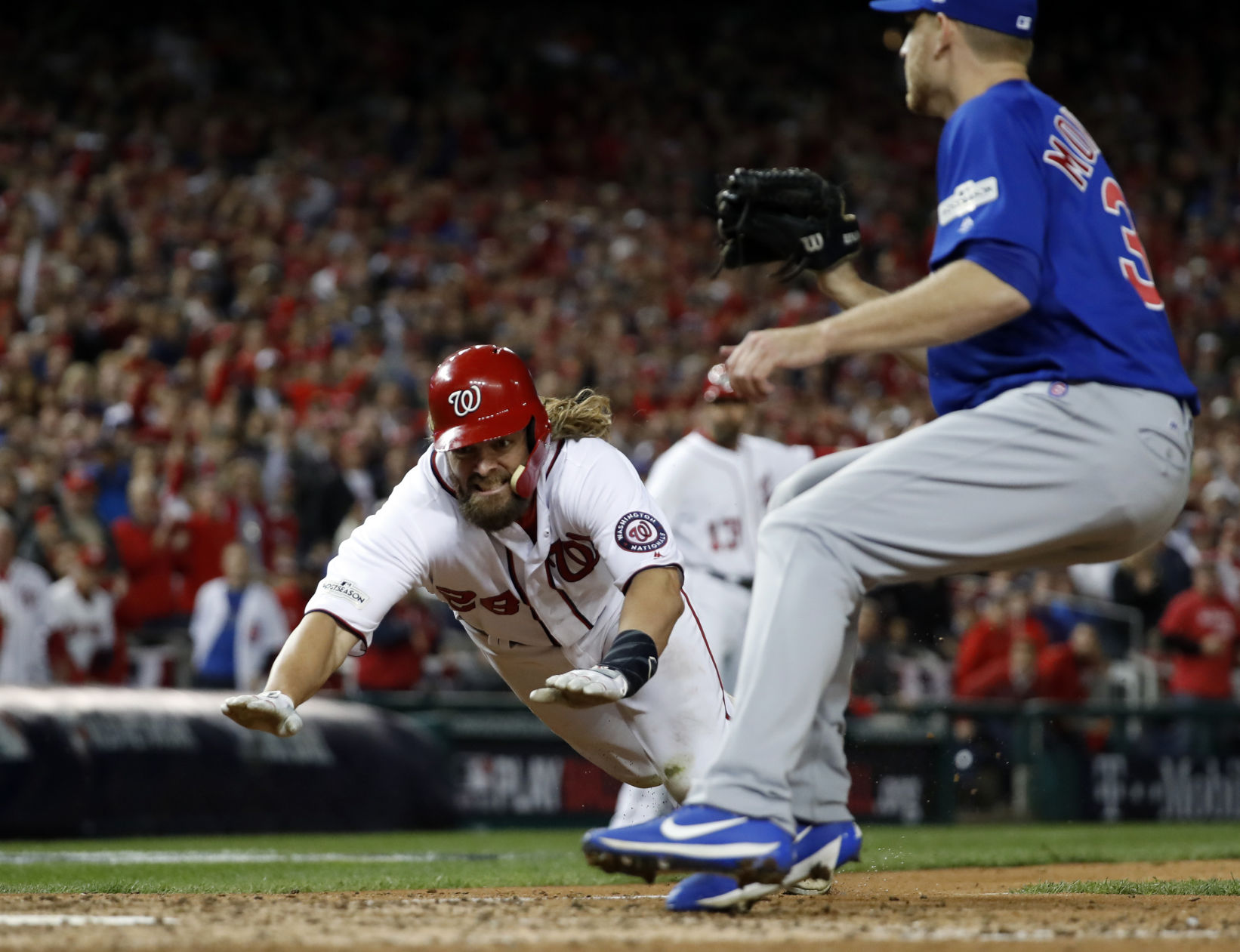 NLDS Cubs Nationals Baseball